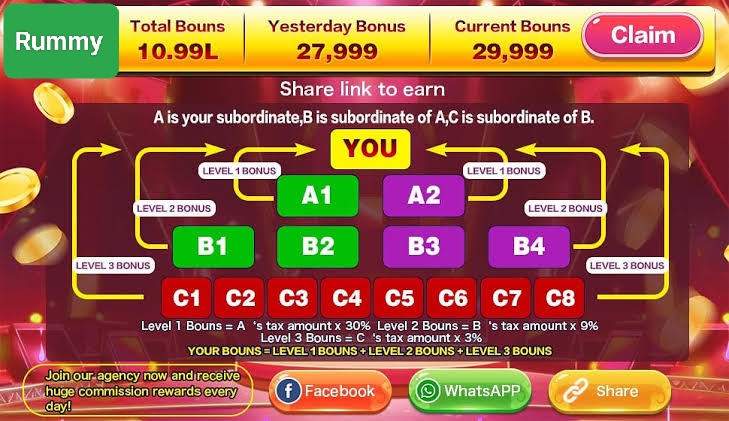 Rummy Loot Refer 